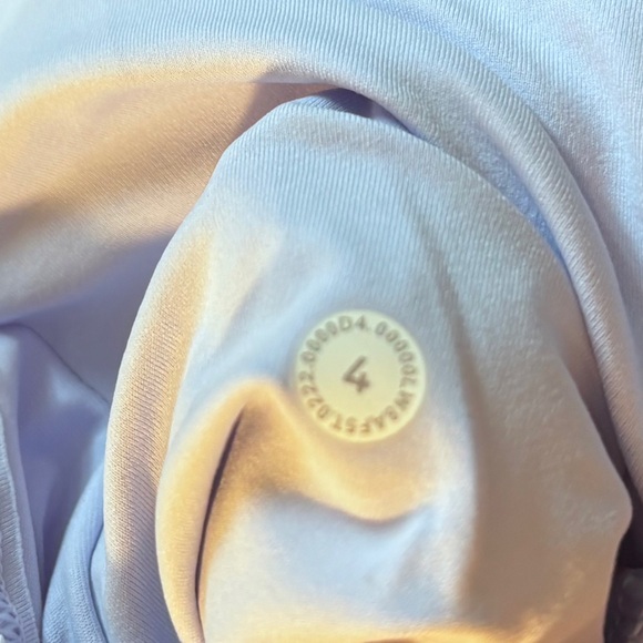 Lululemon Hotty Hot High-Rise Skirt Pastel Blue Size: 4 worn 2x - Picture 7 of 7